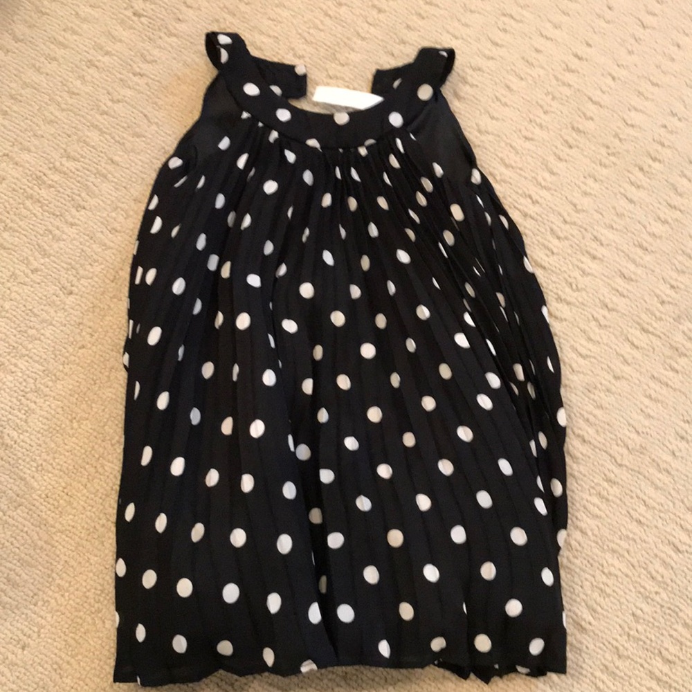 Polka dot tank dress size 3